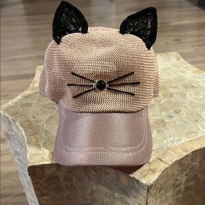 Cat Ear Cap - Pink